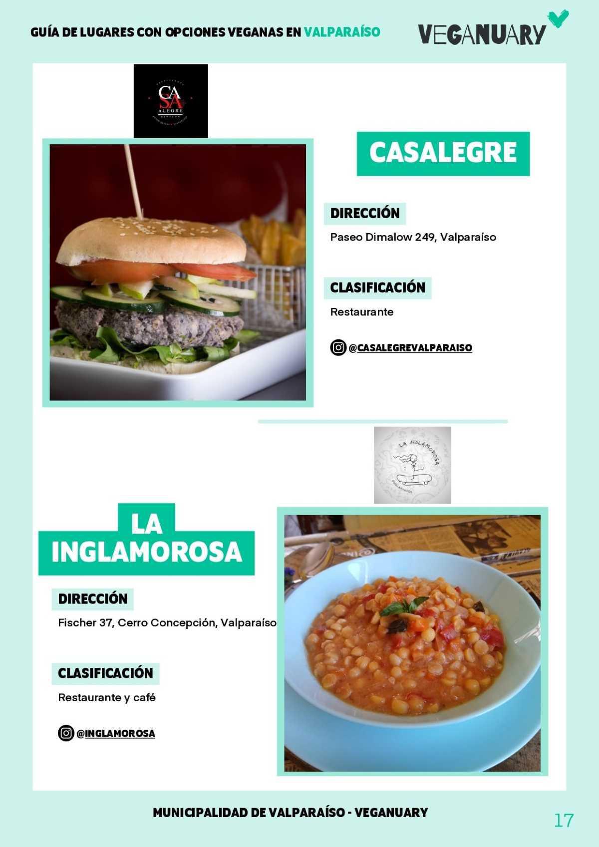 Guía de lugares con opciones veganas en Valparaíso 