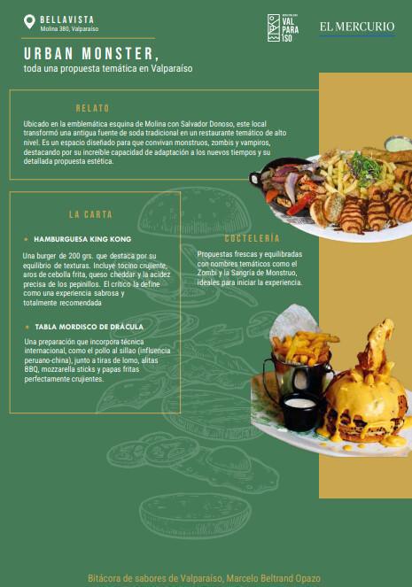 Bitácora de Sabores de Valparaíso — por Marcelo Beltrán Bitácora de Sabores de Valparaíso — por Marcelo Beltrán