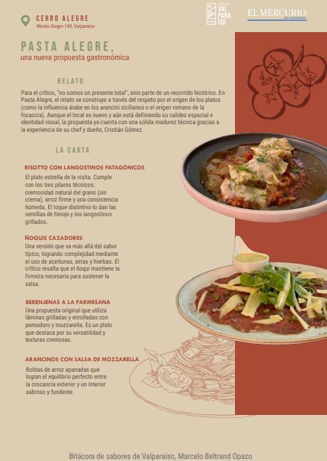 Bitácora de Sabores de Valparaíso — por Marcelo Beltrán