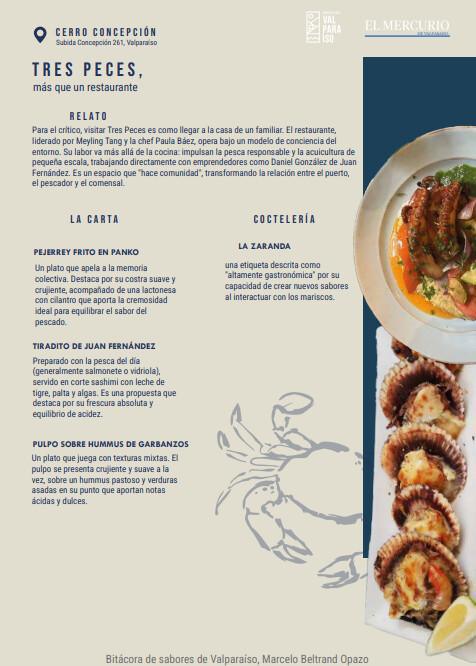 Bitácora de Sabores de Valparaíso — por Marcelo Beltrán