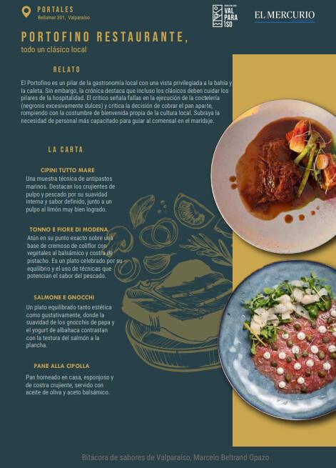 Bitácora de Sabores de Valparaíso — por Marcelo Beltrán