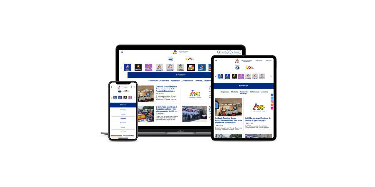 La RFEDA estrena nueva web corporativa La RFEDA estrena nueva web corporativa