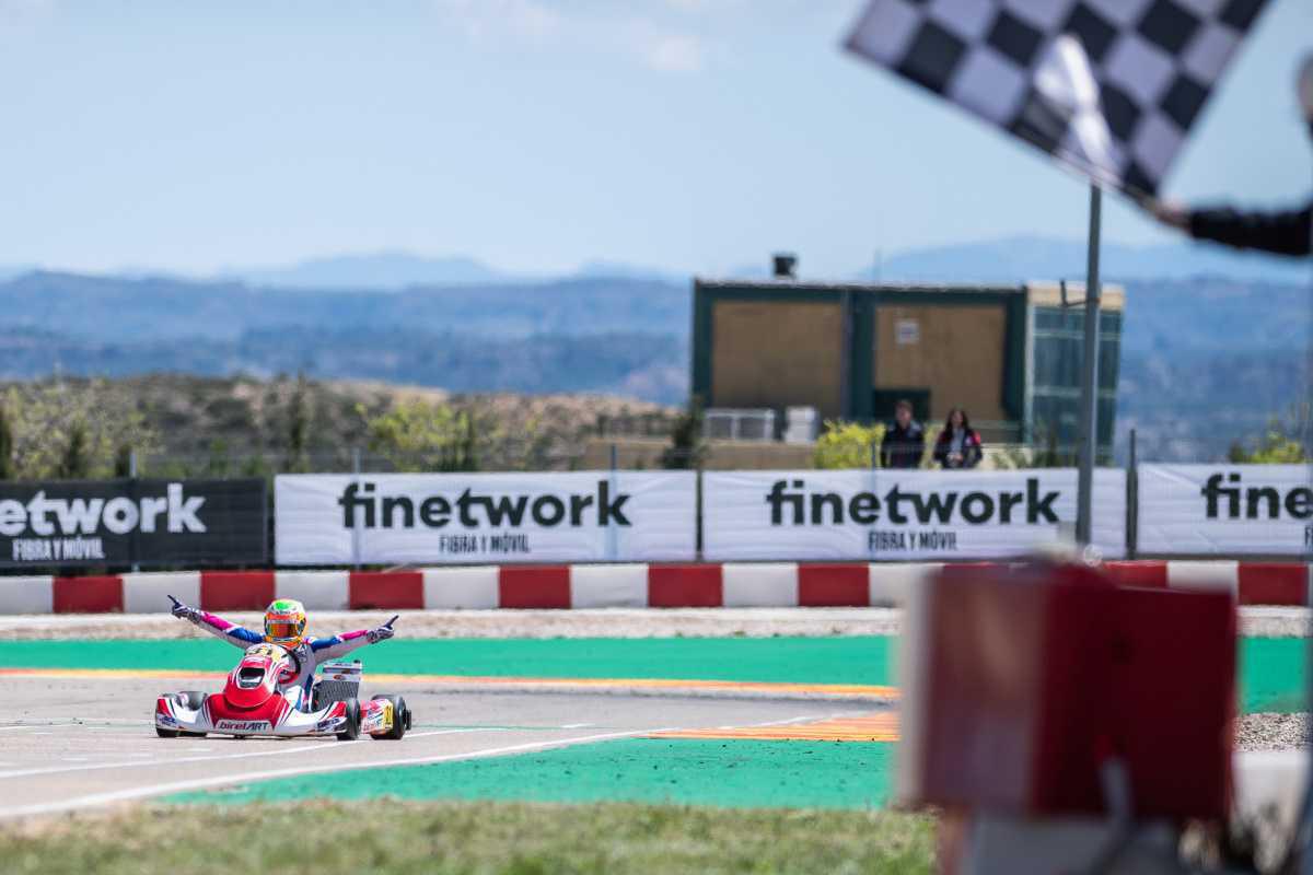 Nueve ganadores y 22 pilotos en el podio en Motorland Aragón para abrir la temporada 2022