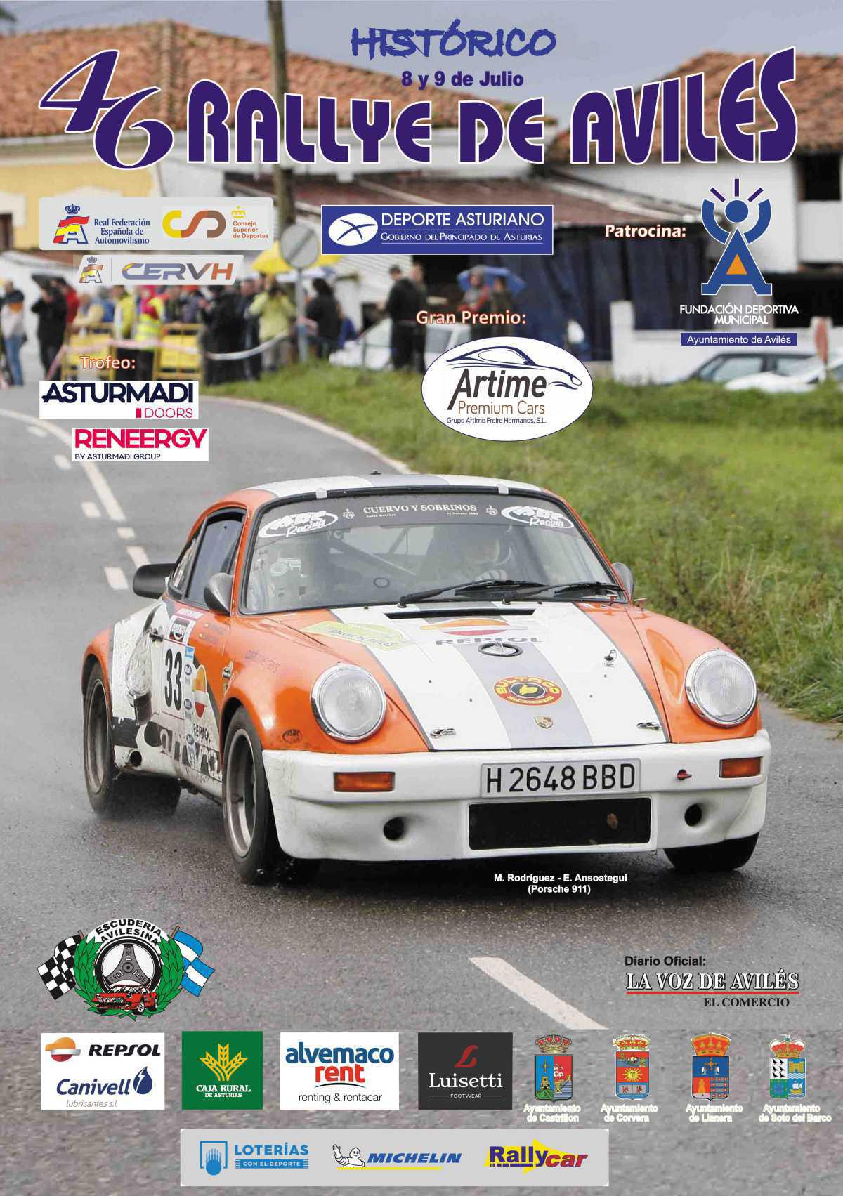 Previo Rallye de Avilés Histórico Previo Rallye de Avilés Histórico