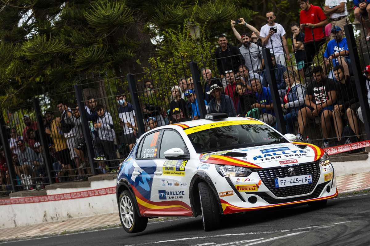 Óscar Palomo regresa al asfalto en cabeza del ERC4 y el Junior ERC Óscar Palomo regresa al asfalto en cabeza del ERC4 y el Junior ERC
