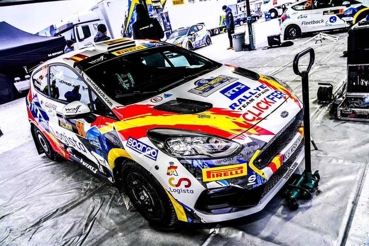 Roberto Blach debuta como piloto RTS en el Junior WRC
