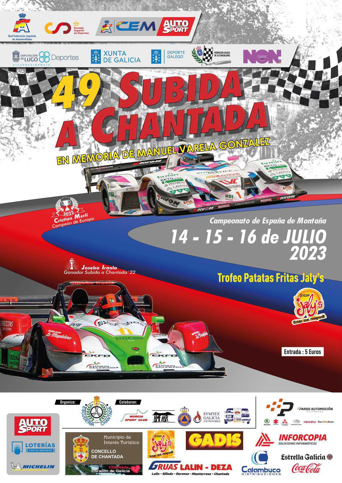 Previo Subida a Chantada Previo Subida a Chantada