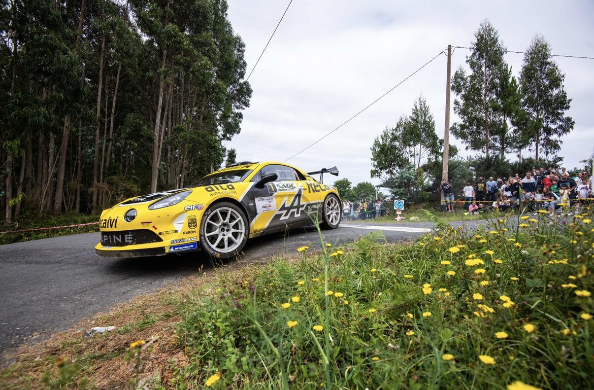Primer triunfo en la CERA - Recalvi para Jorge Cagiao y el Alpine Recalvi Rally Team