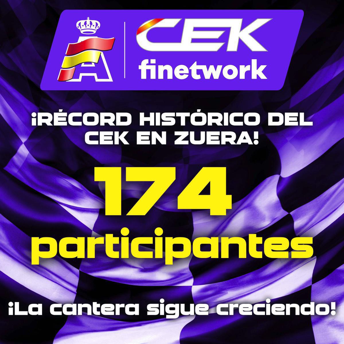 El CEK Finetwork 2023 busca campeones en la última ronda del año en Zuera, con récord de inscritos El CEK Finetwork 2023 busca campeones en la última ronda del año en Zuera, con récord de inscritos