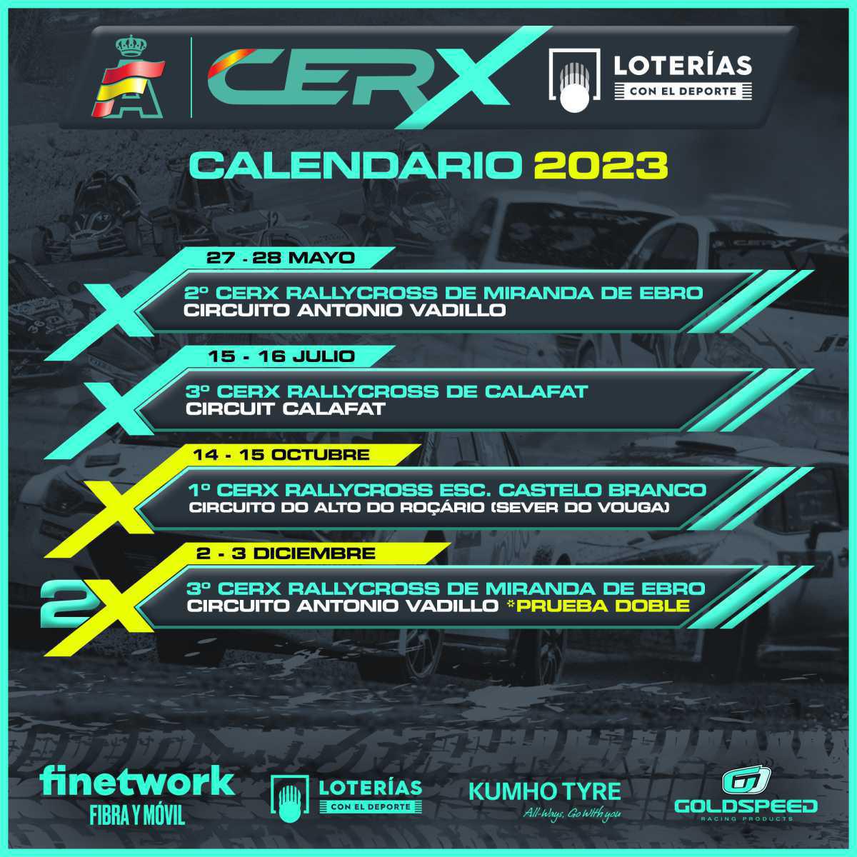 La final en Miranda de Ebro será prueba doble La final en Miranda de Ebro será prueba doble