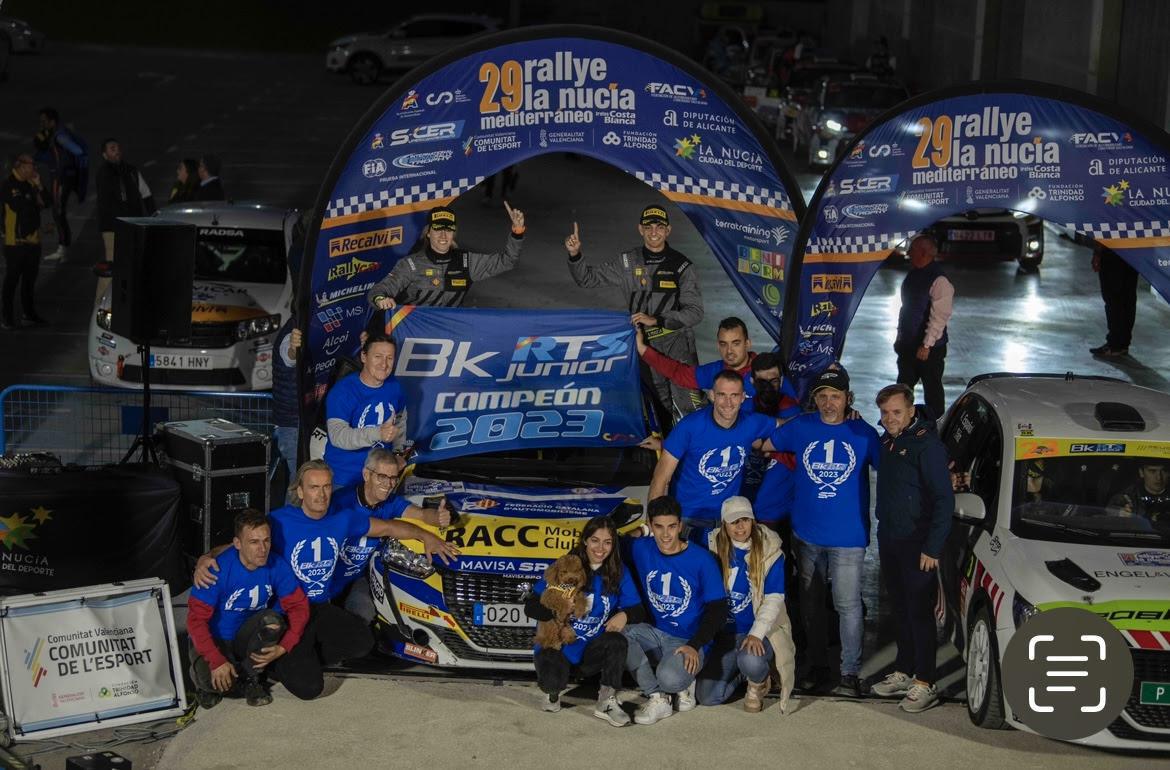 Sergi Pérez y Lorena Romero son los séptimos campeones de la Beca Junior RTS Sergi Pérez y Lorena Romero son los séptimos campeones de la Beca Junior RTS