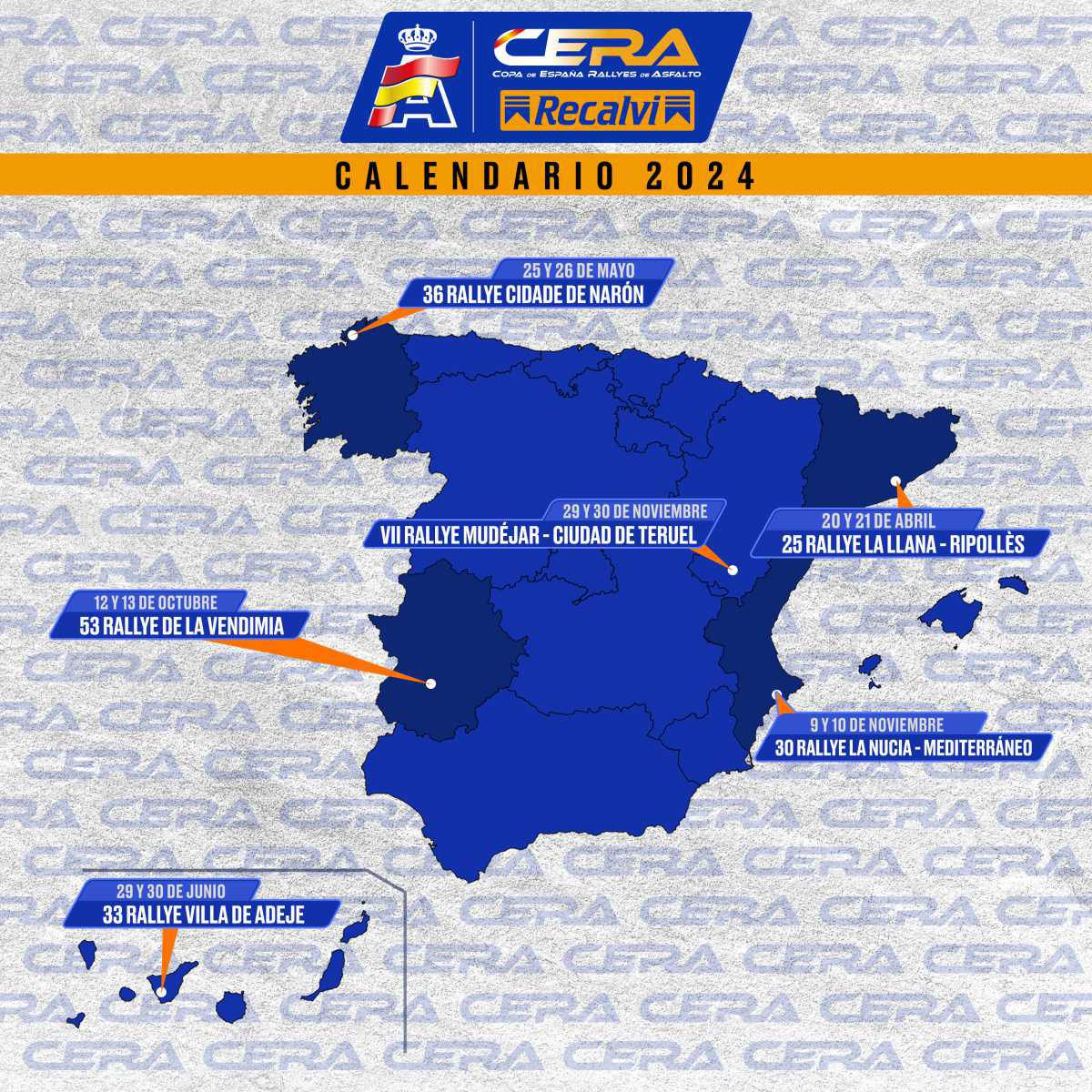 El Rallye Mudéjar - Ciudad de Teruel se incorpora a la CERA - Recalvi