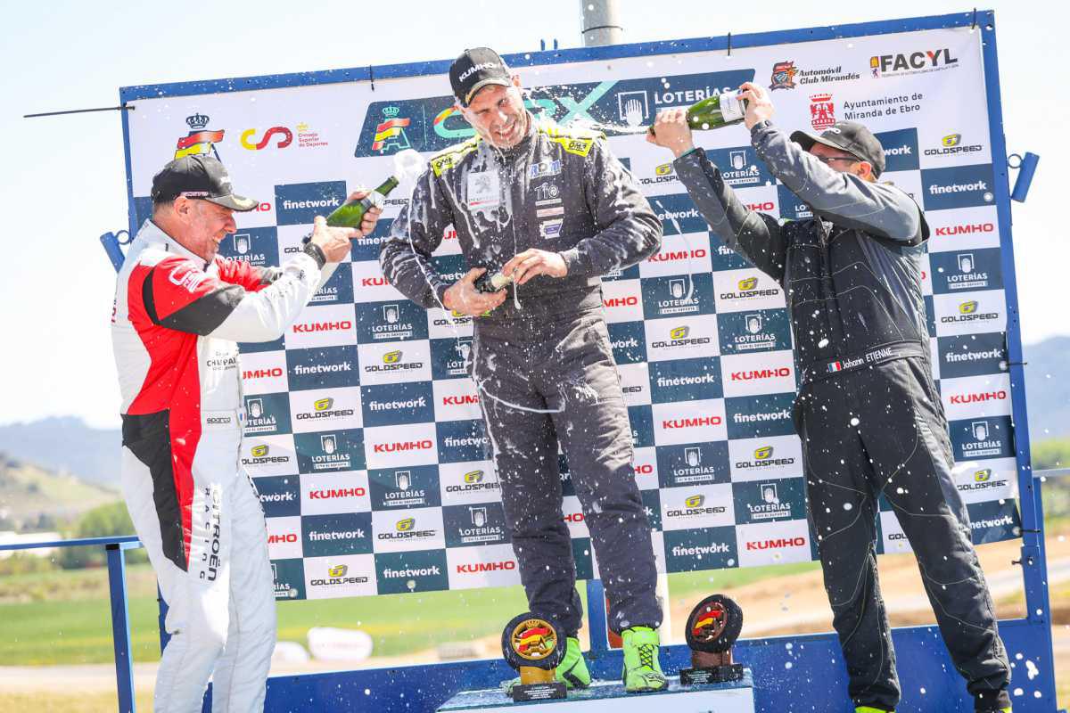 Miranda de Ebro regala un fin de semana histórico de Rallycross