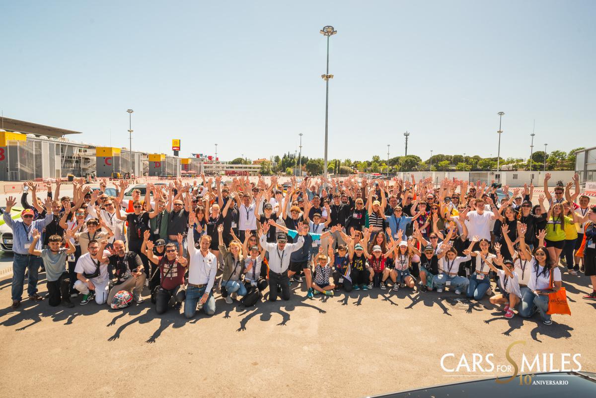 Cars for Smiles celebró su 10º aniversario en el Circuit de Barcelona-Catalunya