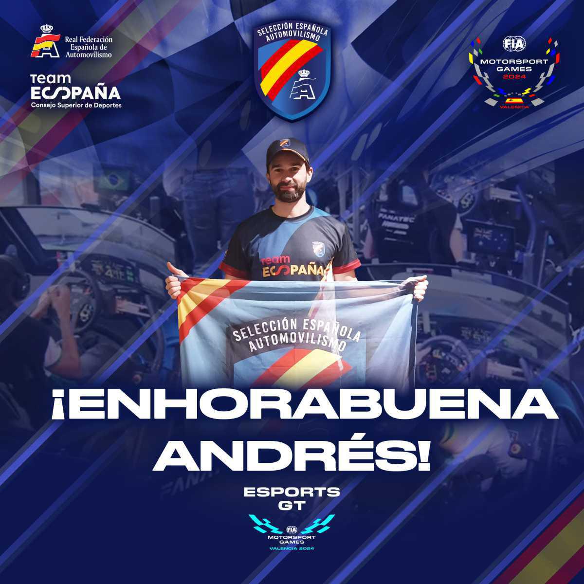 ¡Los pilotos de eSports se suman a la Selección Española de Automovilismo! ¡Los pilotos de eSports se suman a la Selección Española de Automovilismo!