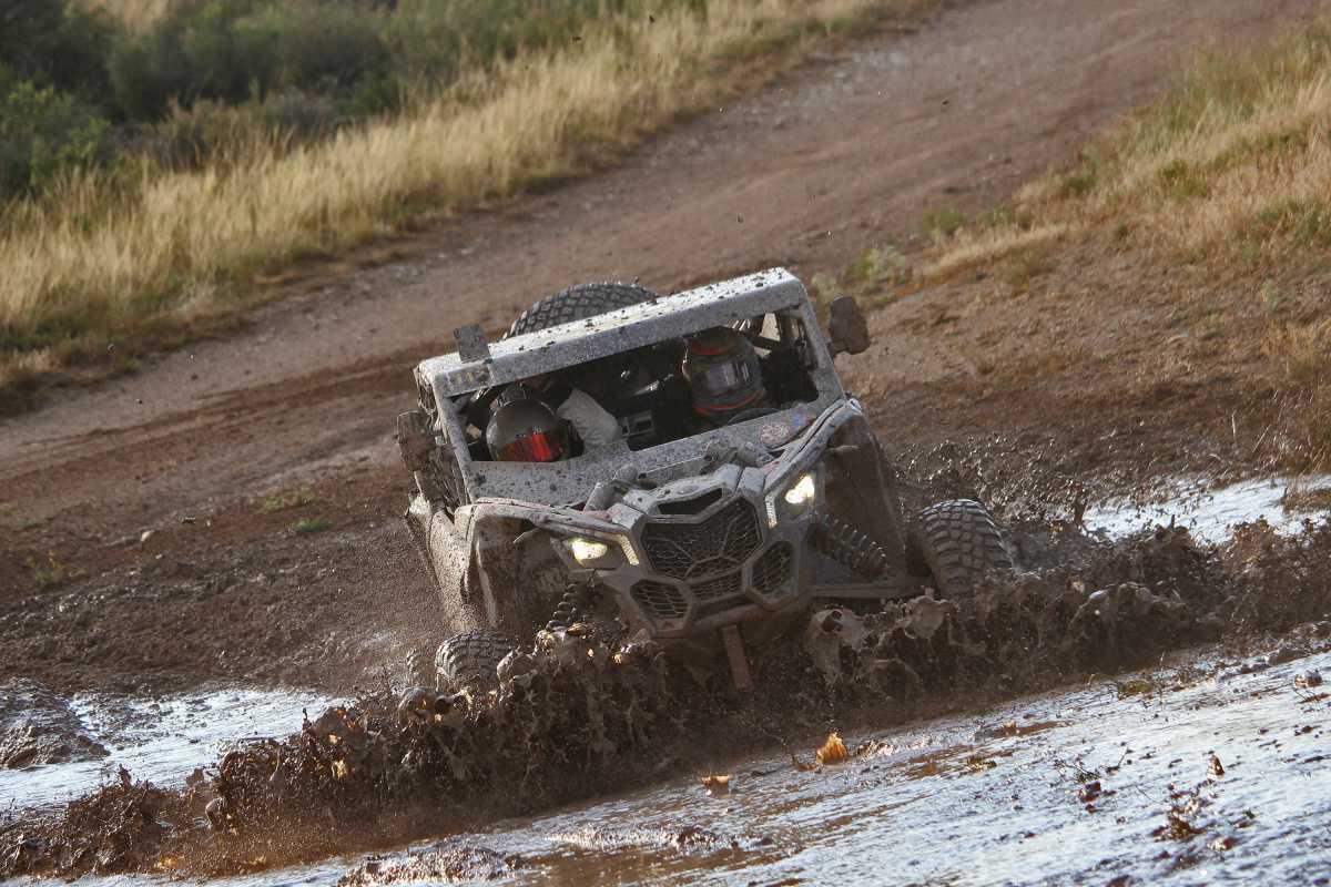 La lluvia protagonista del Cierzo Rally La lluvia protagonista del Cierzo Rally