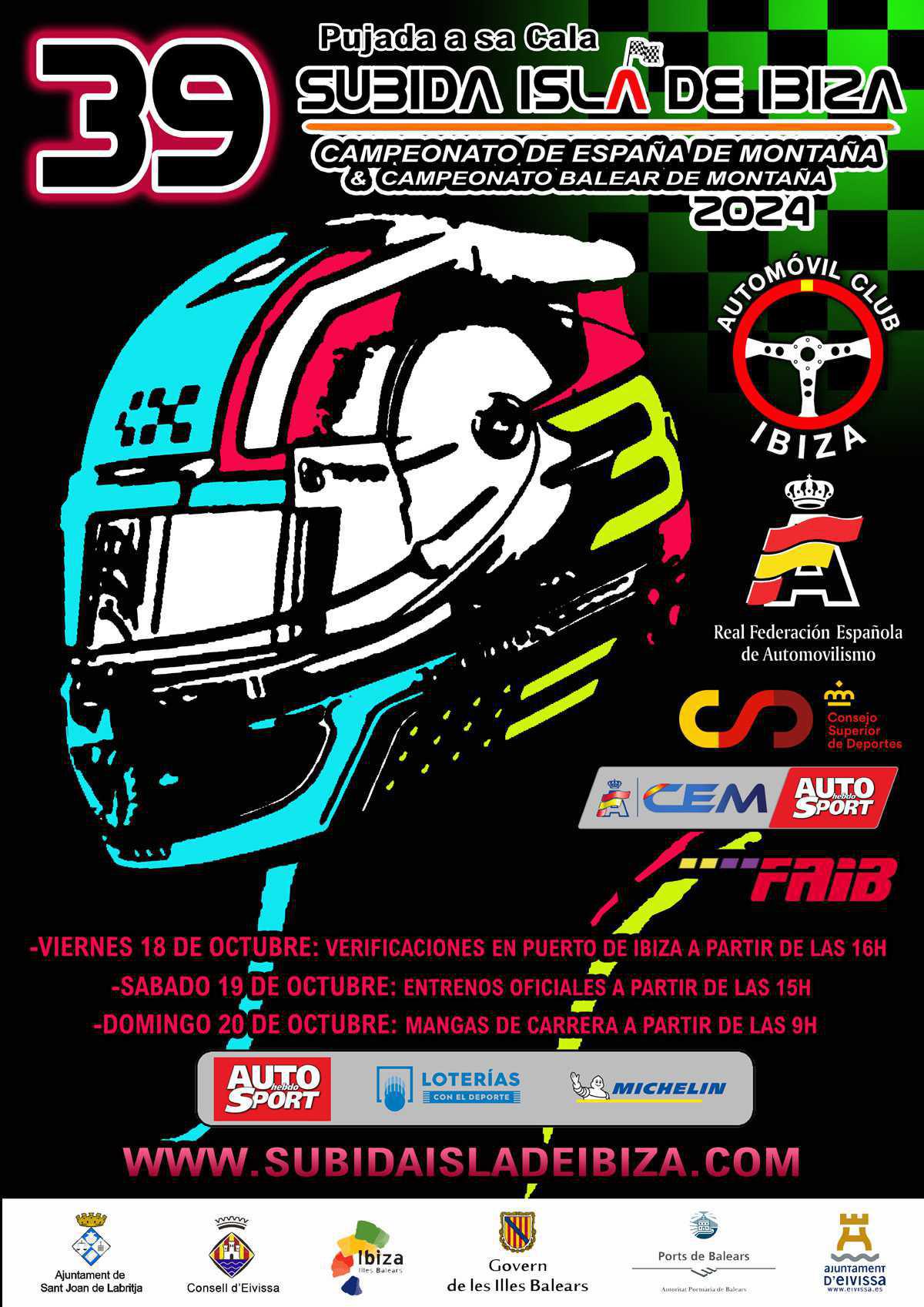 Previo Subida Isla de Ibiza - 5ª prueba CEM AUTOhebdo SPORT 2024