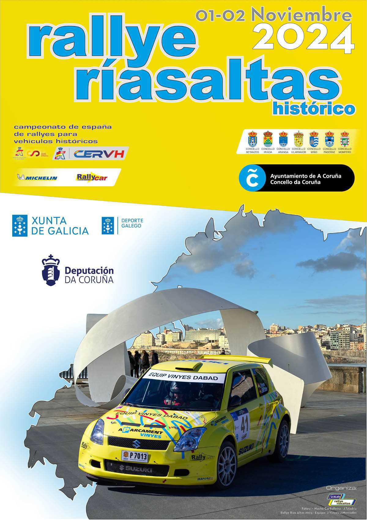 Previo Rallye Rías Altas Histórico - 7ª prueba del CERVH 2024 Previo Rallye Rías Altas Histórico - 7ª prueba del CERVH 2024