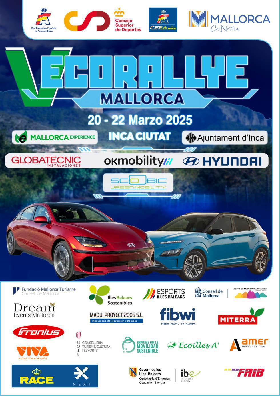 Previo Ecorallye Mallorca - 2ª Prueba CEEA RACE 2025 Previo Ecorallye Mallorca - 2ª Prueba CEEA RACE 2025