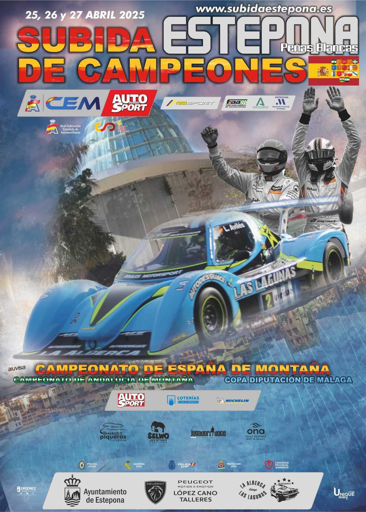 Previo Subida Estepona Peñas Blancas - 1ª Prueba CEM AUTOhebdo SPORT 2025 Previo Subida Estepona Peñas Blancas - 1ª Prueba CEM AUTOhebdo SPORT 2025