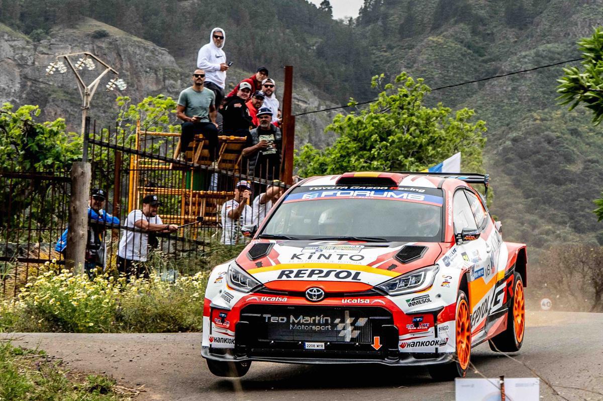 Alejandro Cachón vence en Canarias y lidera el mejor resultado global del Rallye Team Spain en WRC2 Alejandro Cachón vence en Canarias y lidera el mejor resultado global del Rallye Team Spain en WRC2