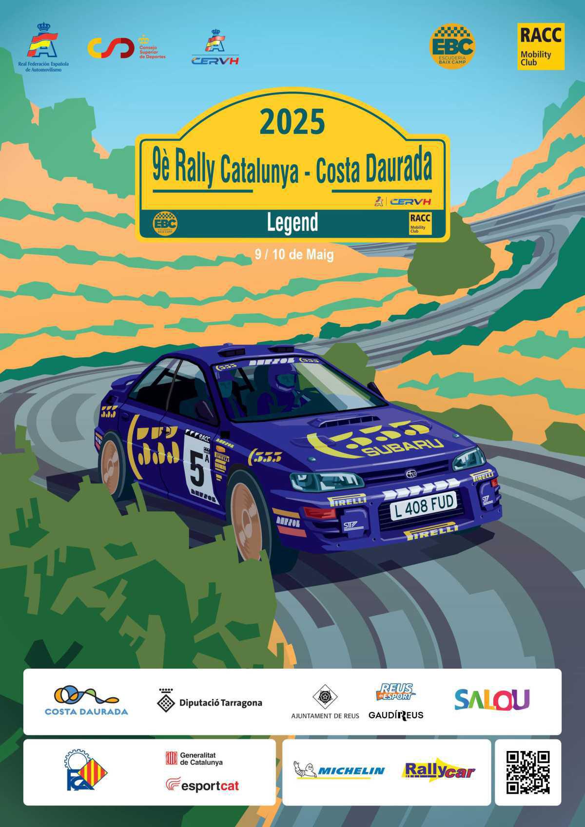 Previo Rally Catalunya - Costa Daurada Legend - 3ª prueba CERVH 2025 Previo Rally Catalunya - Costa Daurada Legend - 3ª prueba CERVH 2025