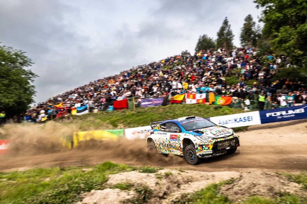 Jan Solans, segundo de WRC2 Challenger en el Rallye de Portugal