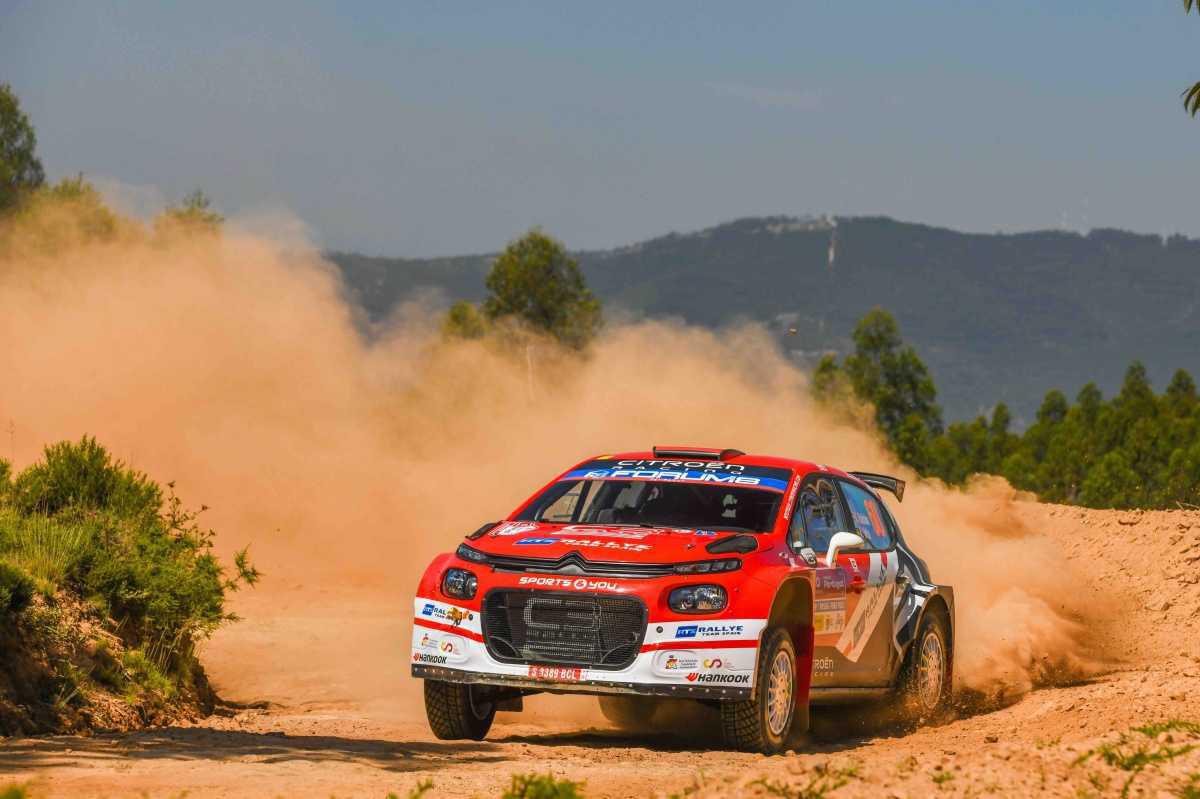 Jan Solans, segundo de WRC2 Challenger en el Rallye de Portugal