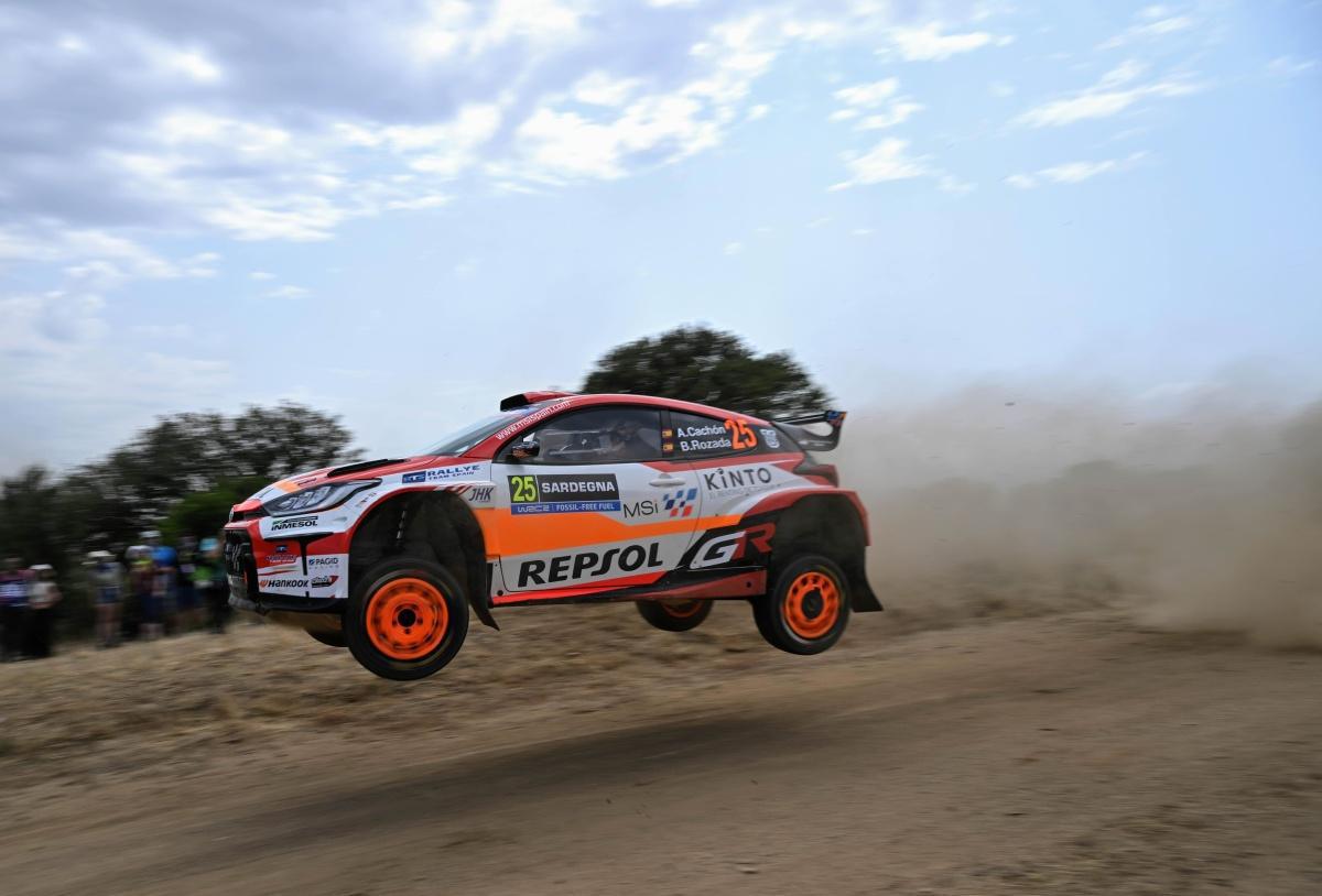 Triple victoria parcial y cuarta posición final para el Rallye Team Spain en Cerdeña
