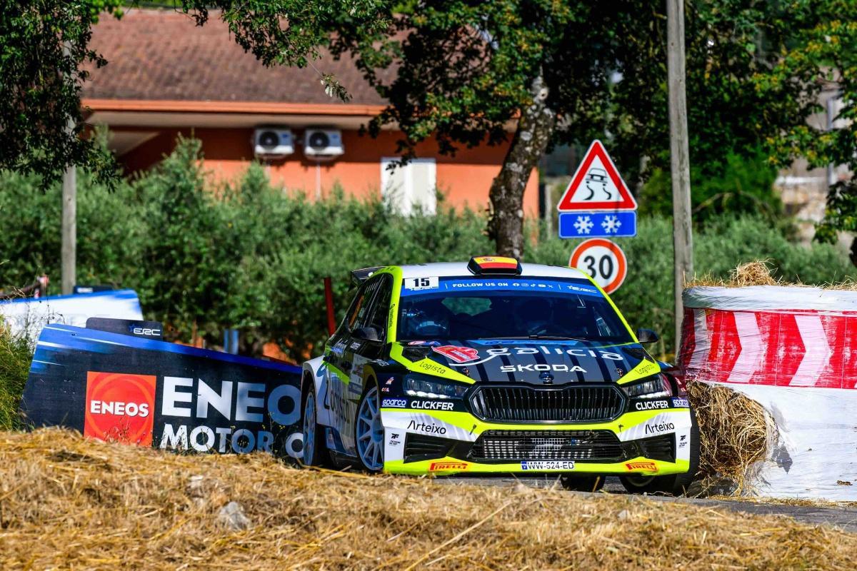 Séptima posición del Rallye Team Spain en Roma con Efrén Llarena