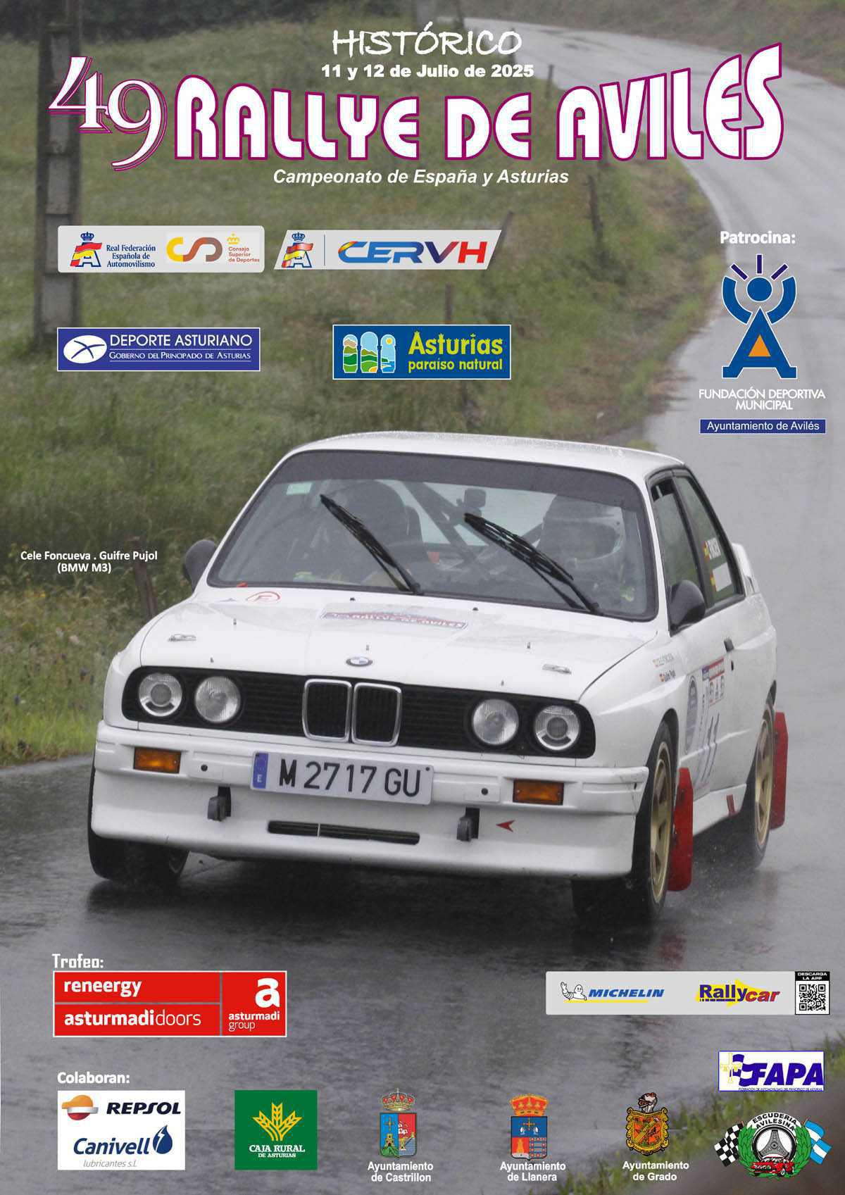 Previo Rallye de Avilés Histórico - 4ª prueba CERVH 2025 Previo Rallye de Avilés Histórico - 4ª prueba CERVH 2025