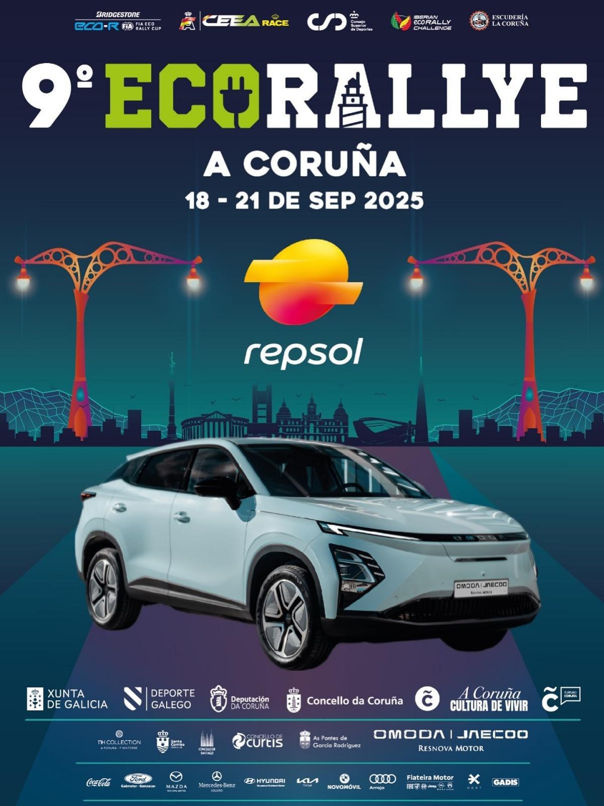 Previo Repsol Eco Rallye A Coruña - 5ª prueba CEEA RACE 2025 Previo Repsol Eco Rallye A Coruña - 5ª prueba CEEA RACE 2025