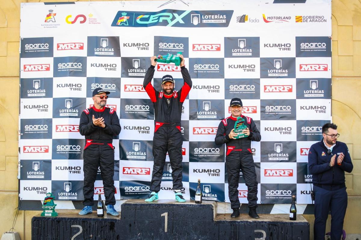 Sergio Bello, Diego Martínez, Álvaro Rodríguez y Rodrigo Suárez se coronan en Motorland Aragón