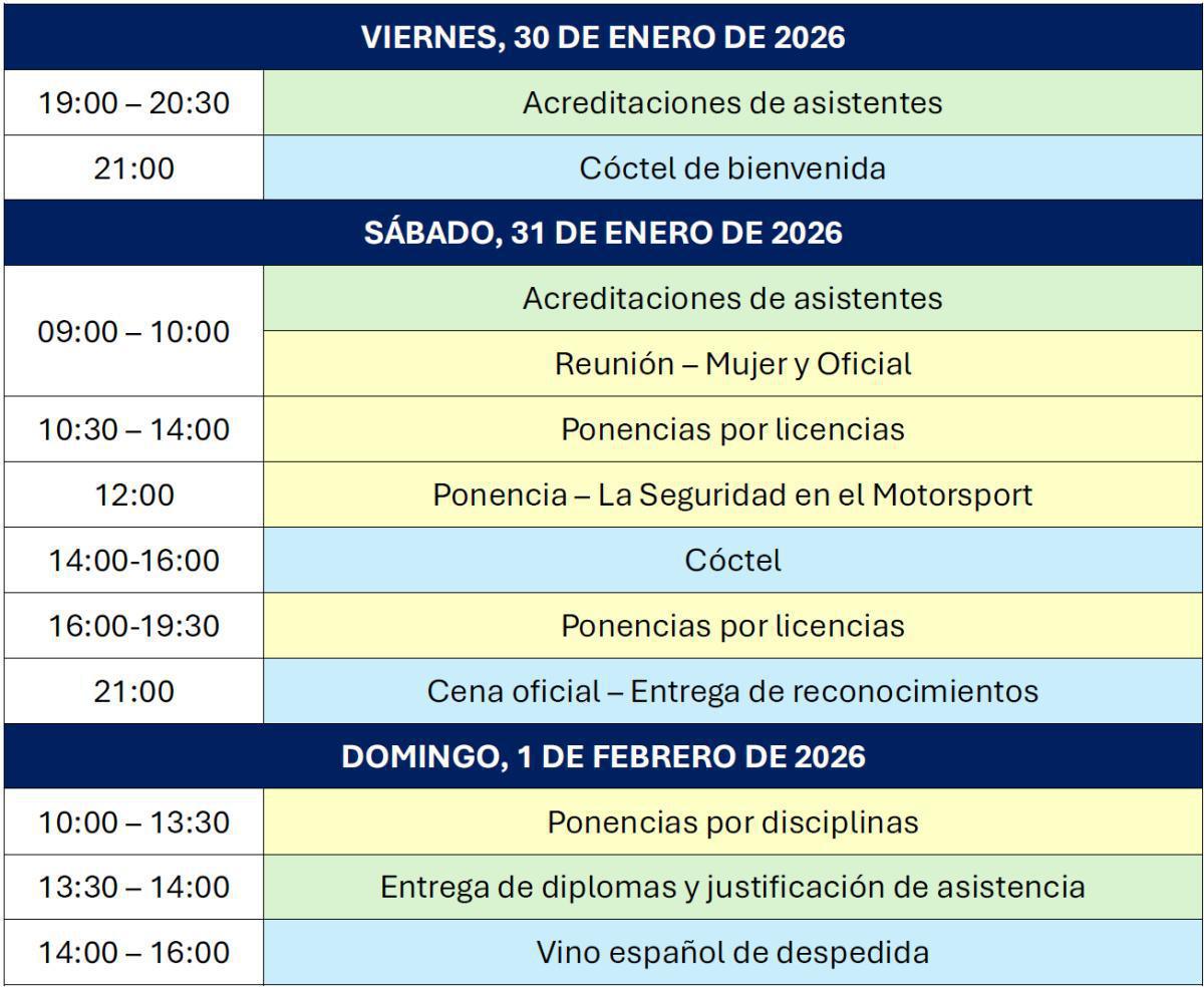 La RFEDA convoca el Seminario de Voluntarios y Oficiales 2026