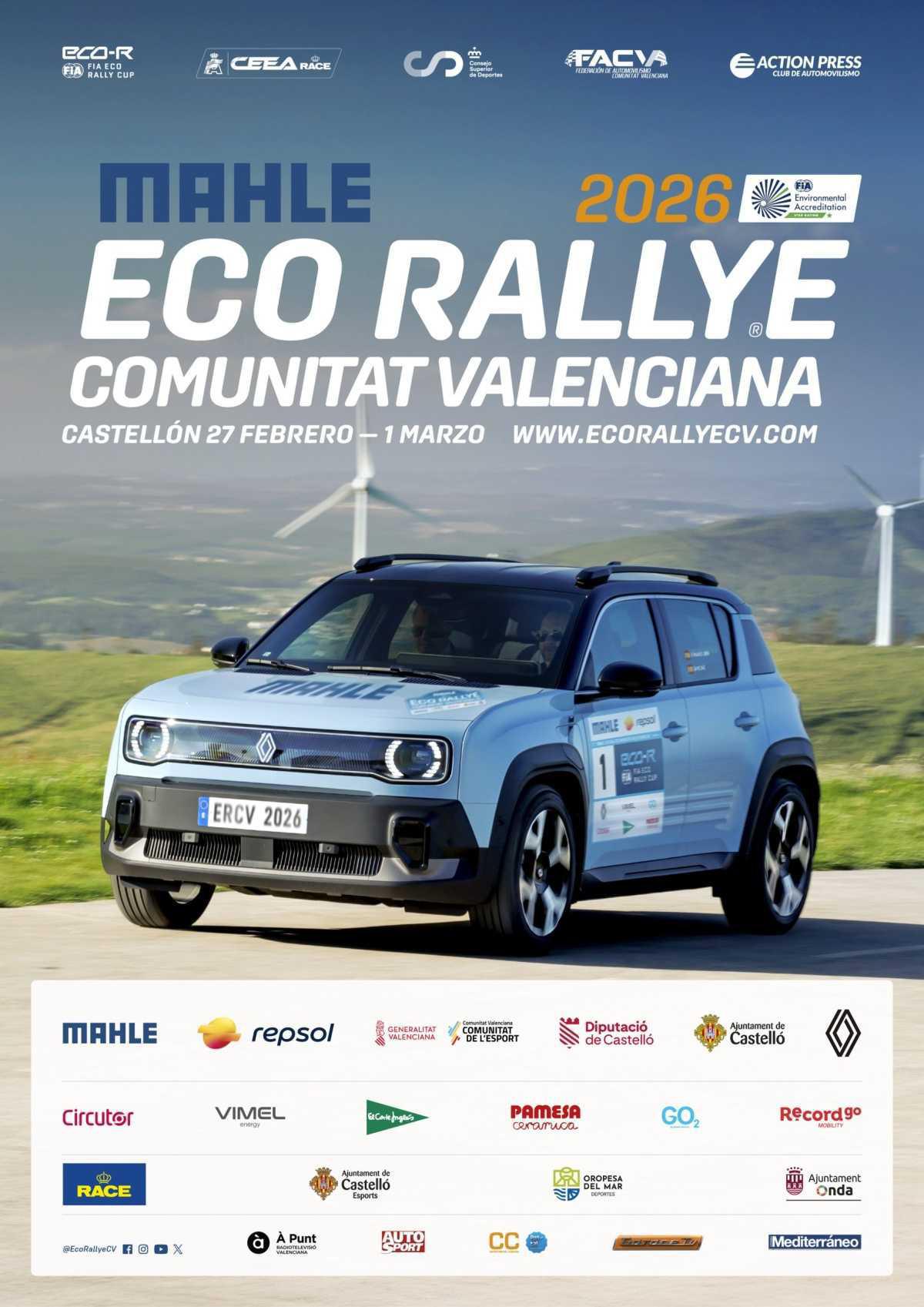 Previo MAHLE Eco Rallye Comunitat Valenciana - 1ª prueba CEEA RACE 2026 Previo MAHLE Eco Rallye Comunitat Valenciana - 1ª prueba CEEA RACE 2026
