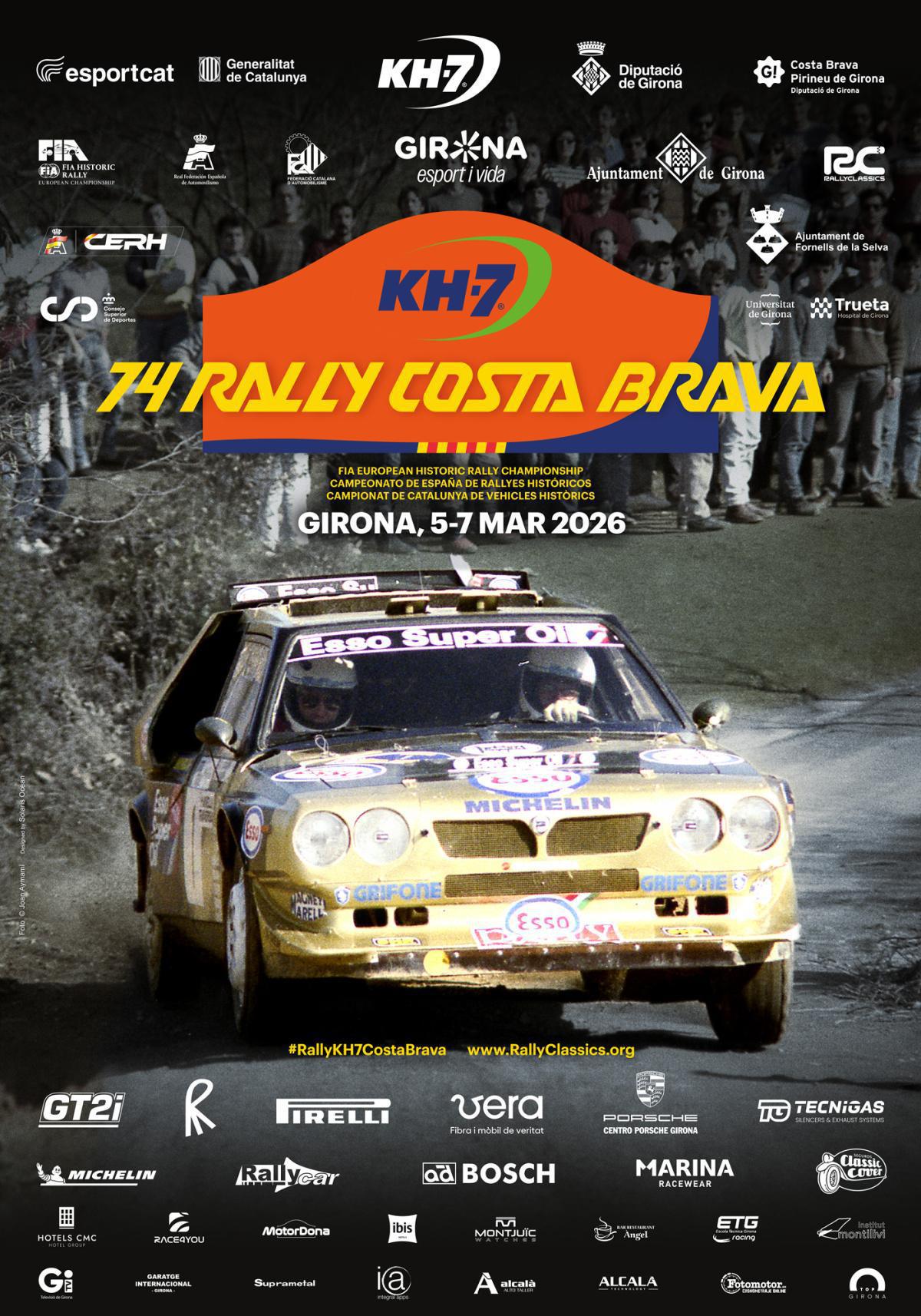 Previo 74 Rally KH-7 Costa Brava - 1ª prueba CERH 2026 Previo 74 Rally KH-7 Costa Brava - 1ª prueba CERH 2026