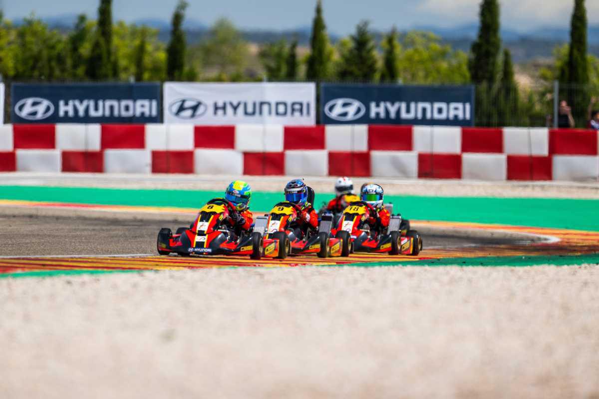 El CEK Hyundai estrena formato con mucha acción en MotorLand Aragón