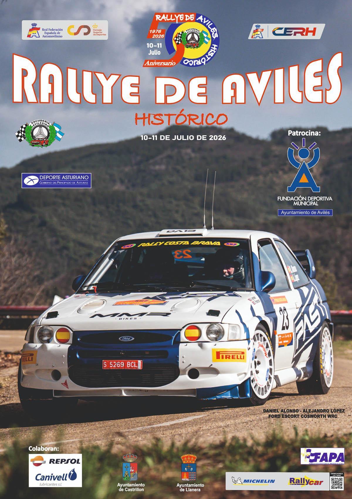 Previo Rallye de Avilés Histórico - 4ª prueba CERH 2026 Previo Rallye de Avilés Histórico - 4ª prueba CERH 2026