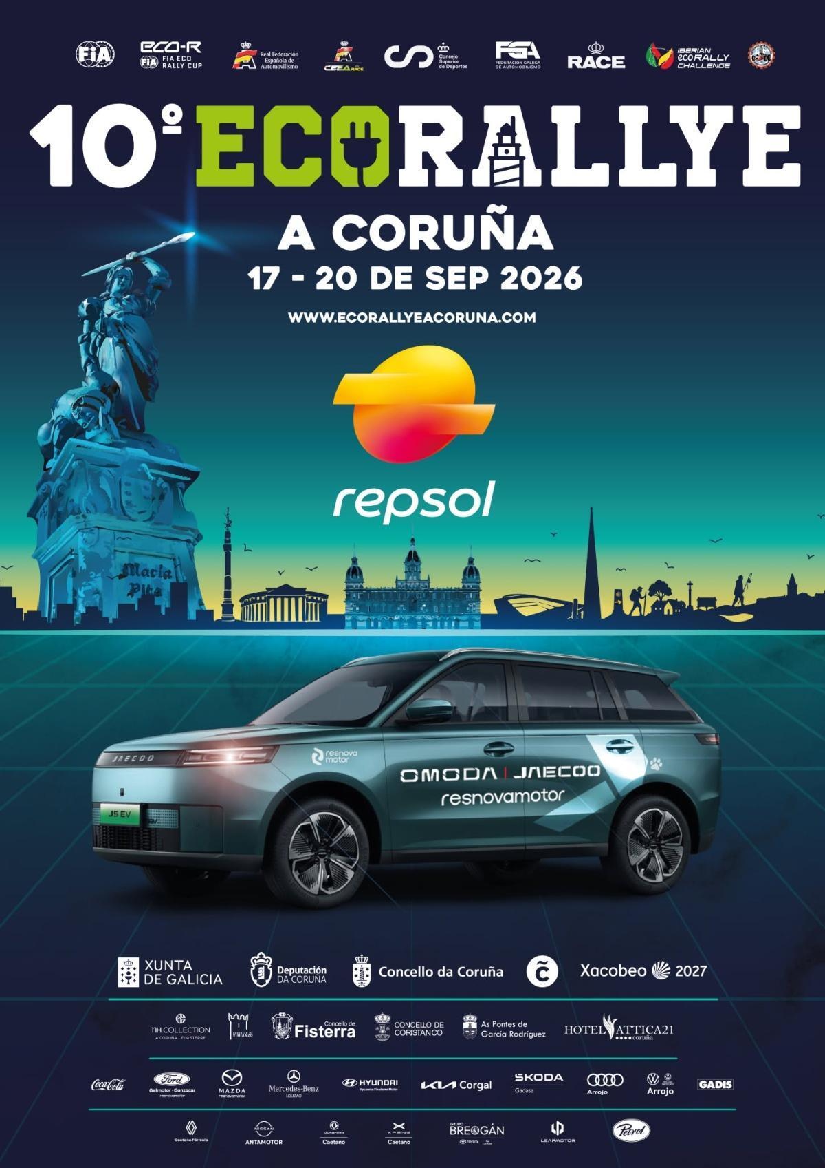 Previo Repsol EcoRallye A Coruña - 4ª prueba CEEA RACE 2026 Previo Repsol EcoRallye A Coruña - 4ª prueba CEEA RACE 2026