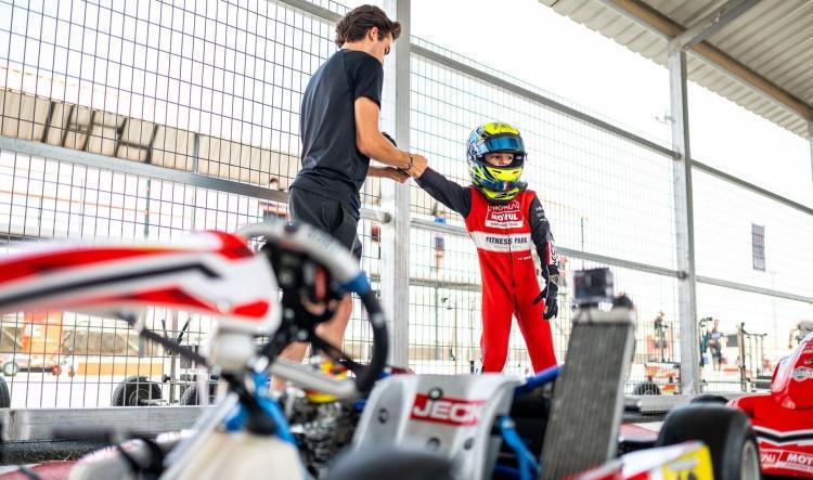 Santi Vallvé y Sasha Miras: formando a un campeón del futuro