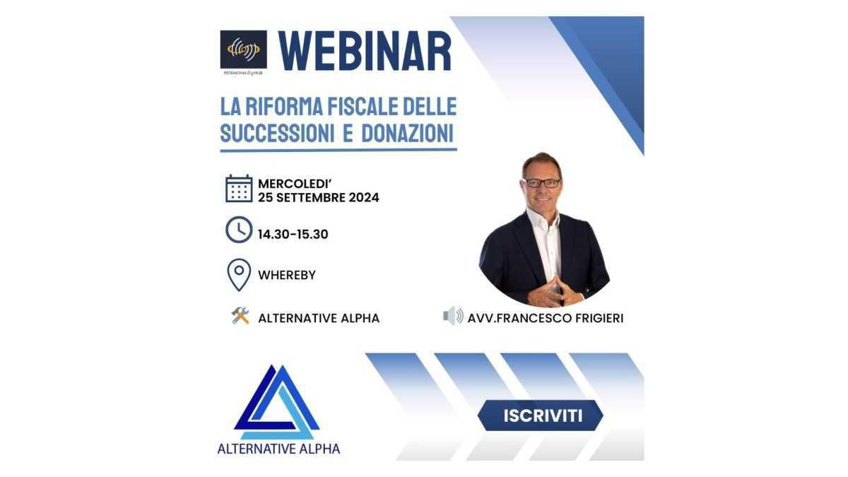 La riforma fiscale delle successioni e donazioni 