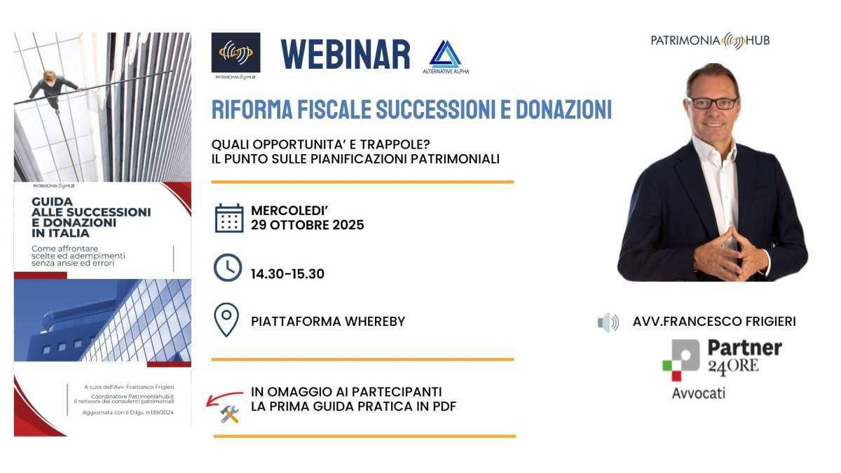 La riforma fiscale sulle successioni e donazioni La riforma fiscale sulle successioni e donazioni