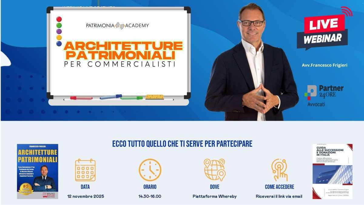 Architetture patrimoniali per commercialisti
