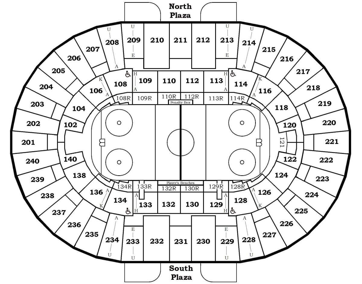 Stingrays Seating Chart