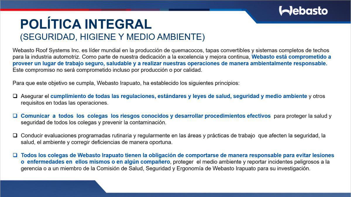 Comunicación para toma de conciencia ISO45001