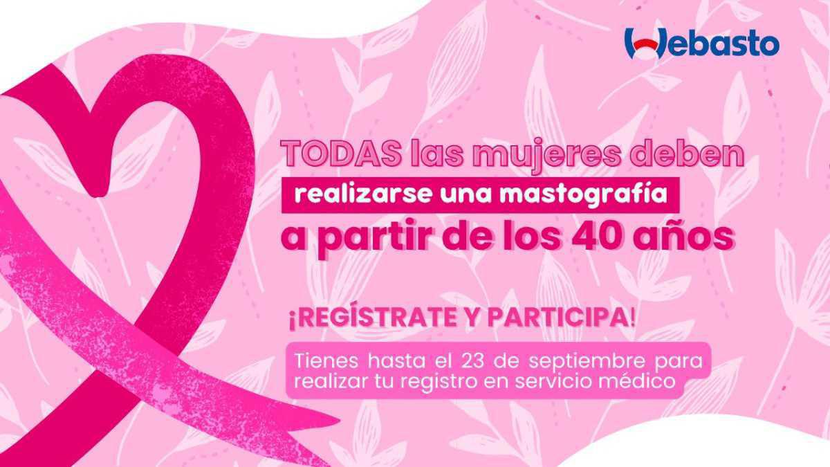 🎀Campaña de mastografías. Regístrate y participa 🎀