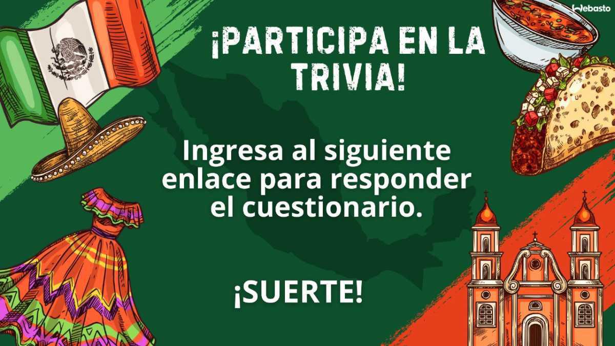 ¡Participa en la Trivia de Independencia! Abre el enlace y responde correctamente para ganar una tarjeta prepagada