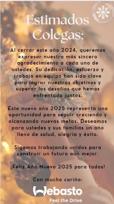 Colega, gracias por este 2024