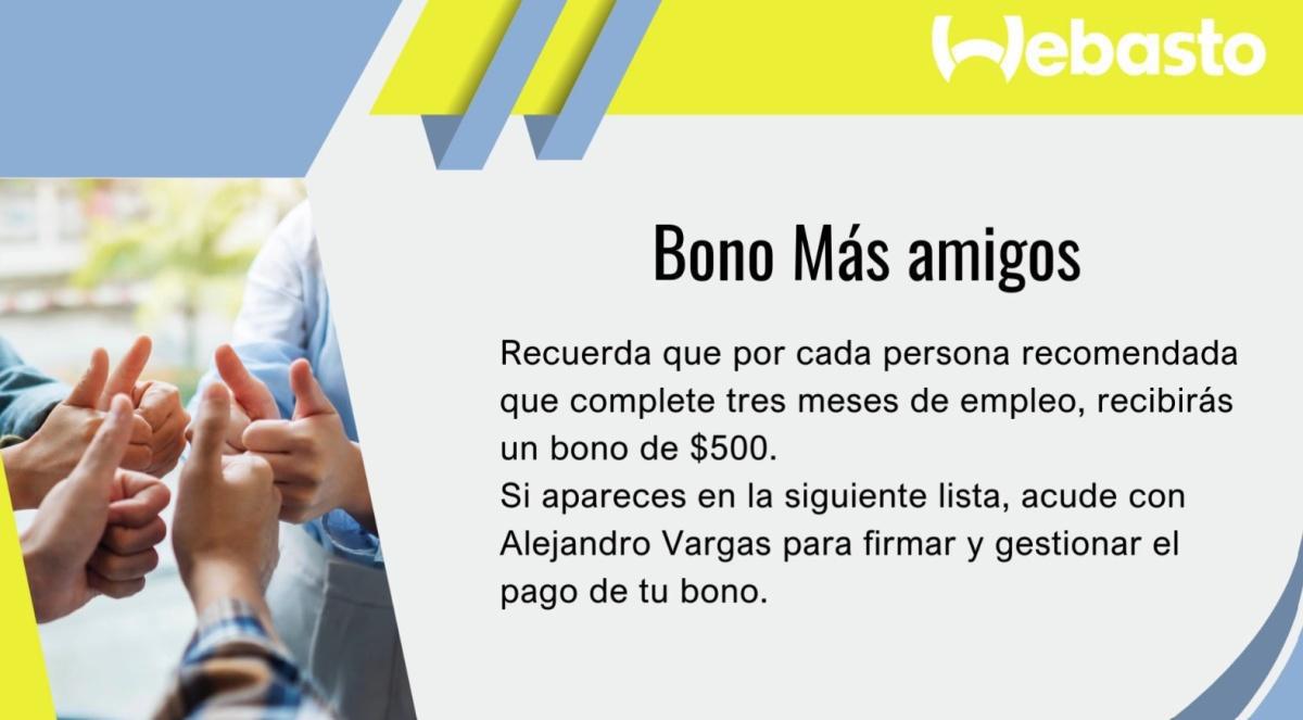 BONO más AMIGOS