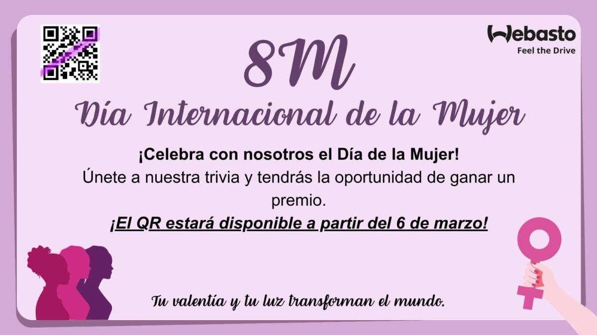 8M DÍA INTERNACIONAL DE LA MUJER